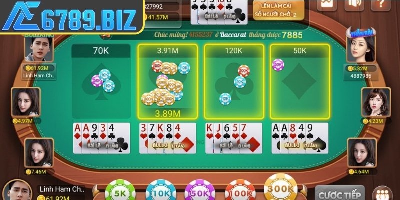 Bộ bài và số lượng người chơi