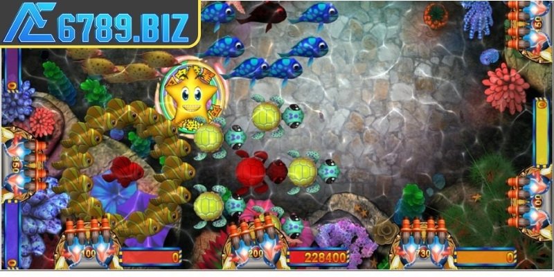 Mèo Bắt Cá AE6789 - Trải Nghiệm Săn Cá Hấp Dẫn và Sinh Động 2 Chiến game không lo giật lag